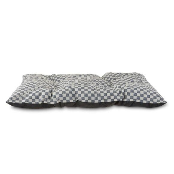 (4 pack) Tufted Pillow Pet Bed, Black and White Check, 1 Count - Picture 2 of 5